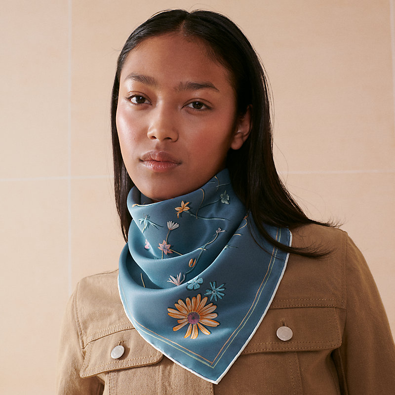 I Like Flowers scarf 70 | Hermès Australia